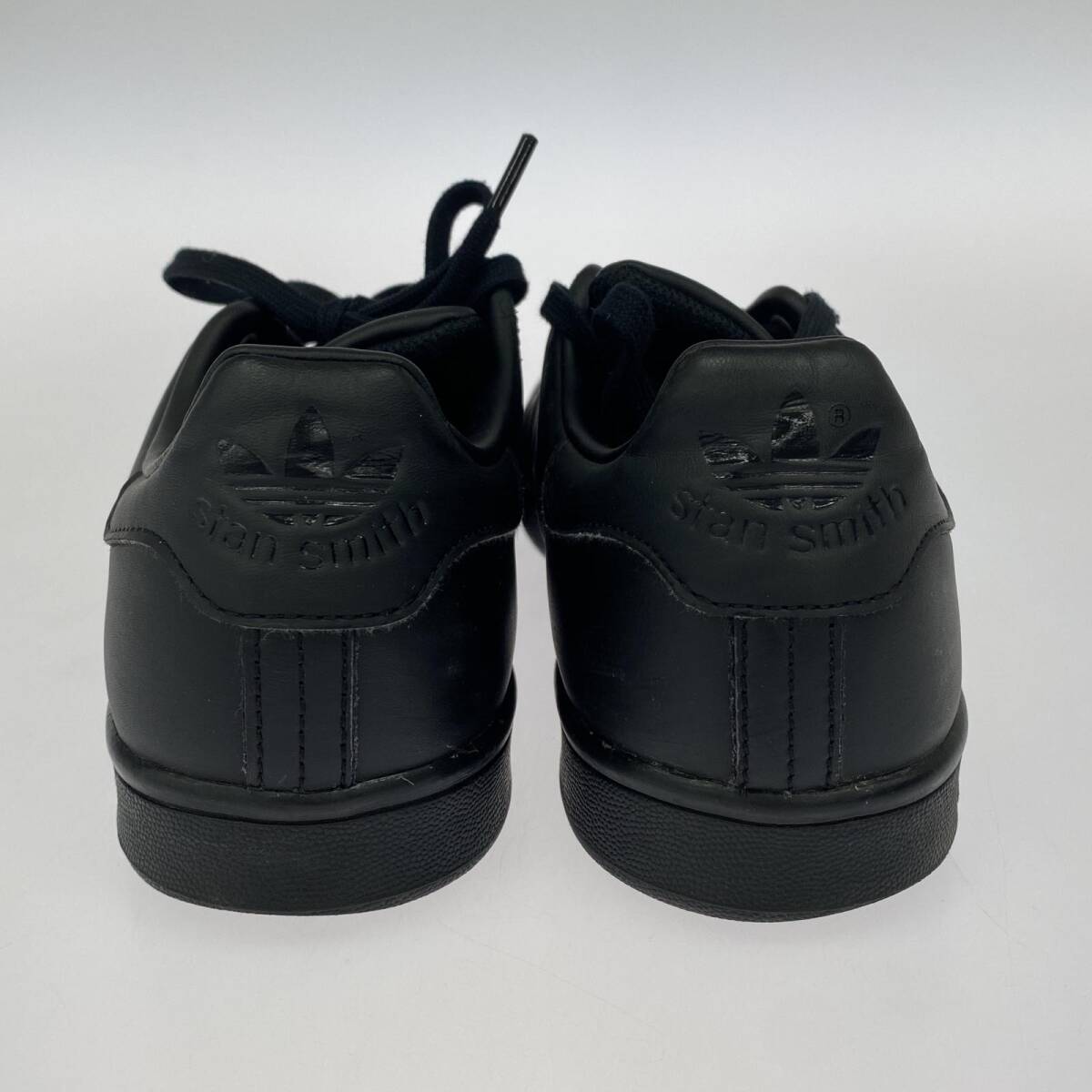 adidas アディダス スタンスミス スニーカー size27/黒 メンズ_画像2