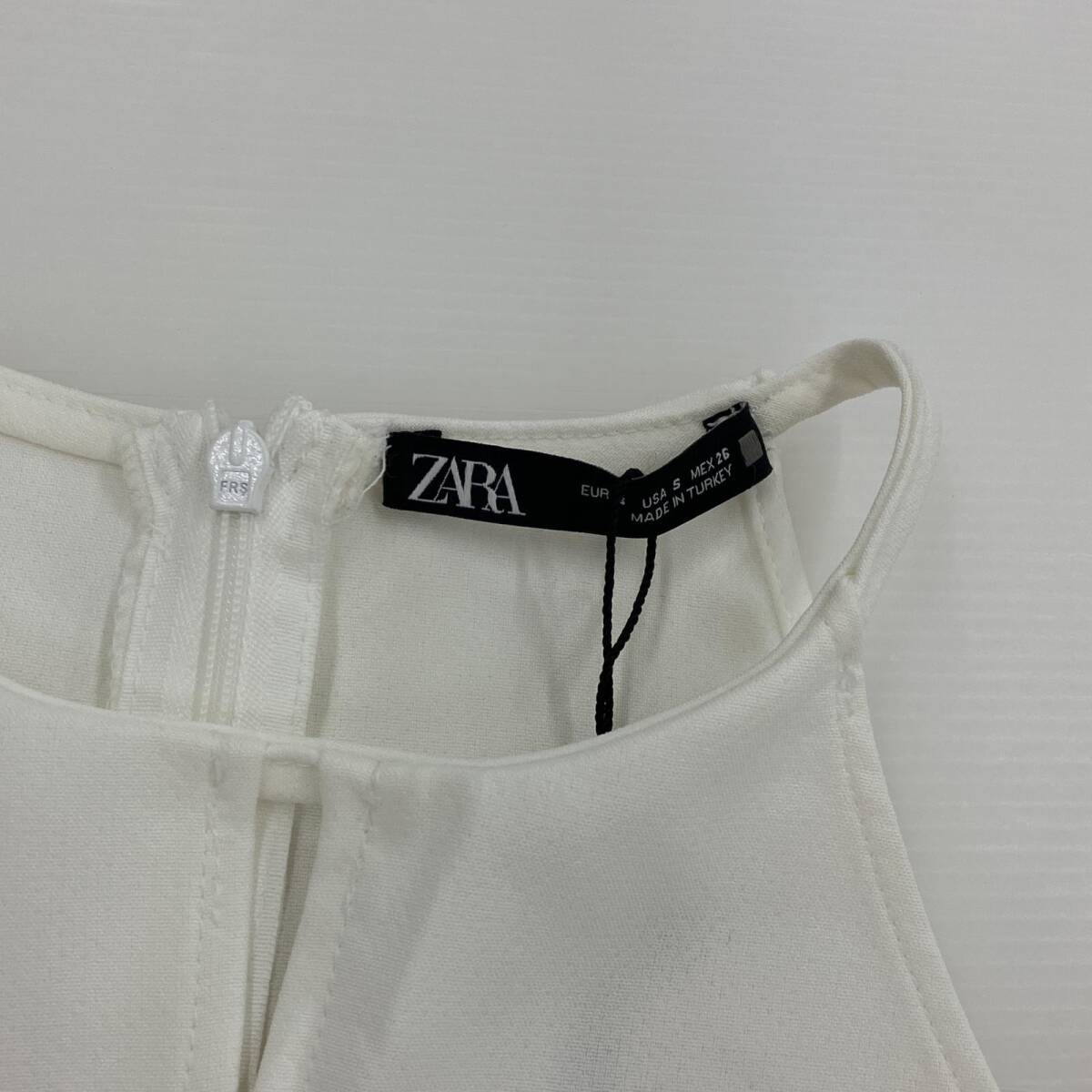 ZARA ザラ タグ付き　ドレス ワンピース sizeS/ホワイト レディース_画像6