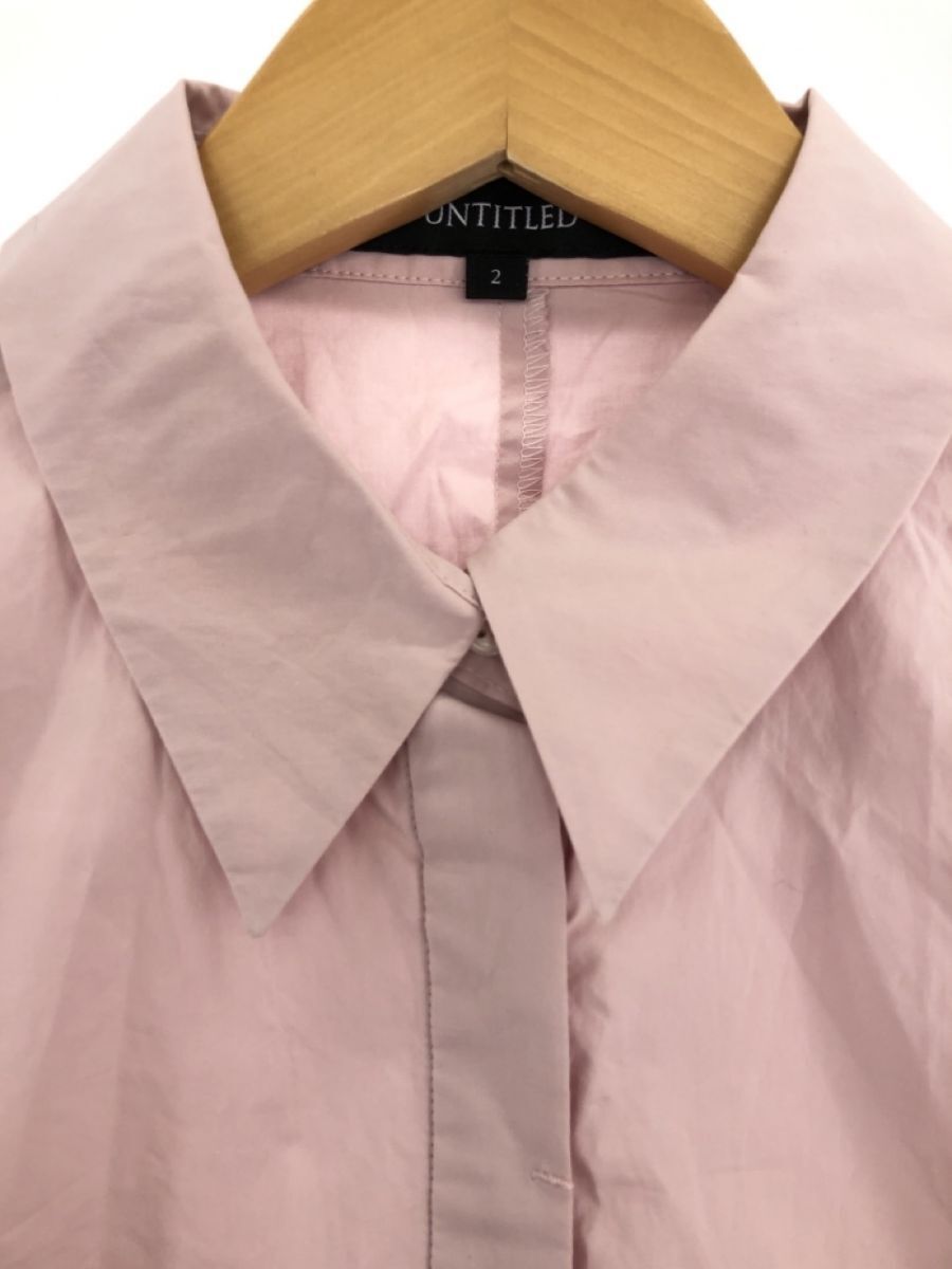 UNTITLED Untitled shirt size2/ pink ## * dka6 lady's 