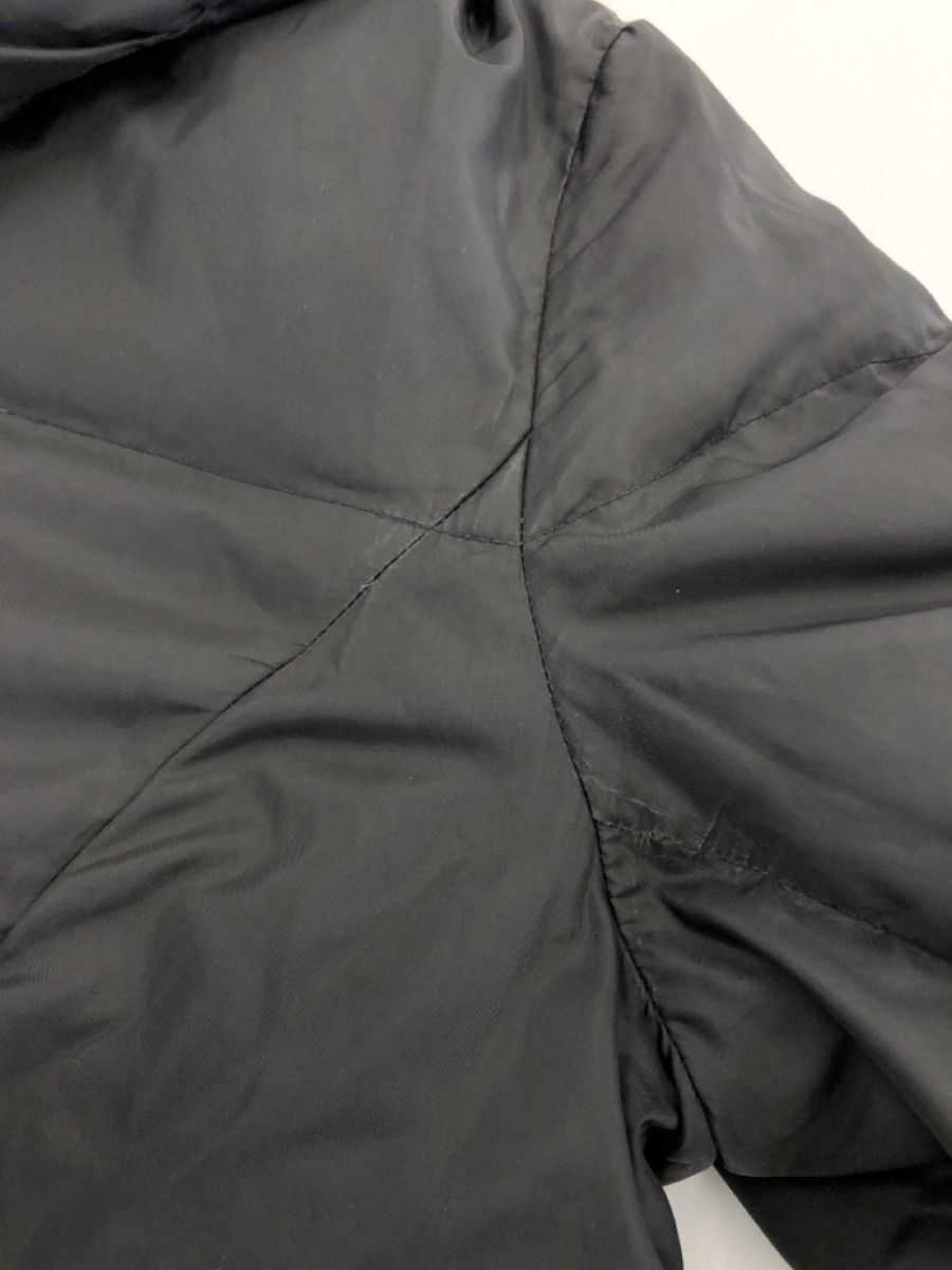 ef-de ef-de down coat size13/ black *# * dka6 lady's 