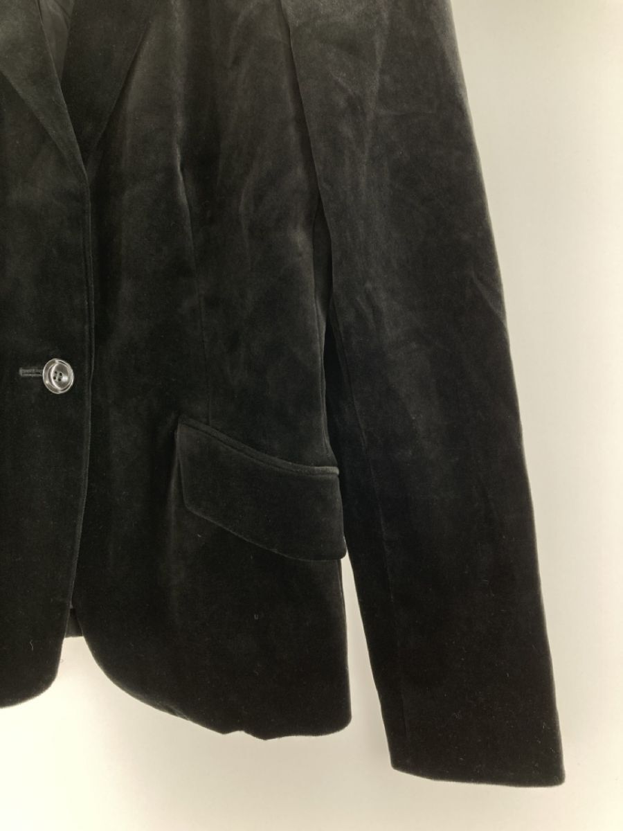 M-PREMIER M pull mie velour jacket size38/ black *# * dka6 lady's 