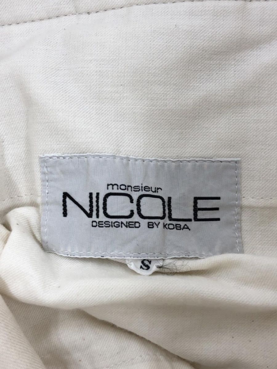 NICOLE ニコル 綿混 パンツ sizeS/アイボリー ■◇ ☆ dec3 メンズの画像6