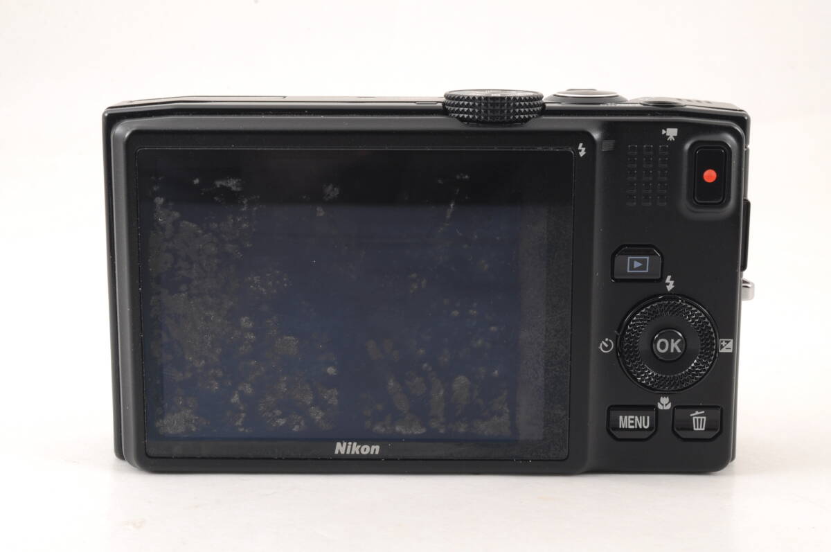 動作品 ニコン Nikon COOLPIX S8200 クールピクス 黒 ブラック コンパクトデジタルカメラ 管K6477_画像7