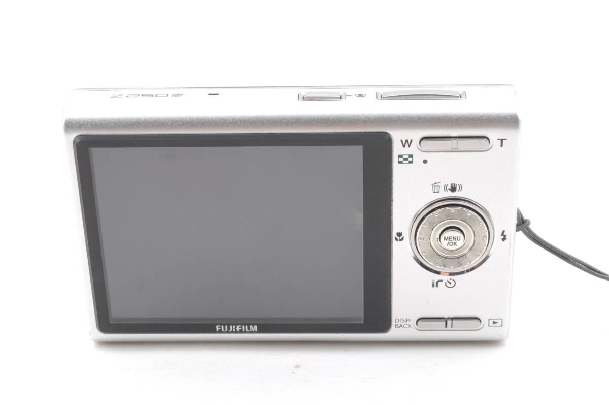 動作品 富士フィルム FUJIFILM FinePix Z250fd ファインピックス 白 ホワイト コンパクトデジタルカメラ 管N8108の画像7