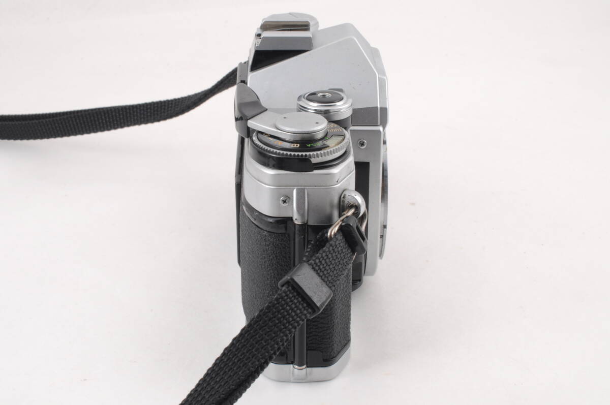 シャッター鳴き無し 動作品 キャノン Canon AE-1 ボディ シルバー MF 一眼レフ フィルムカメラ 管K6554_画像3