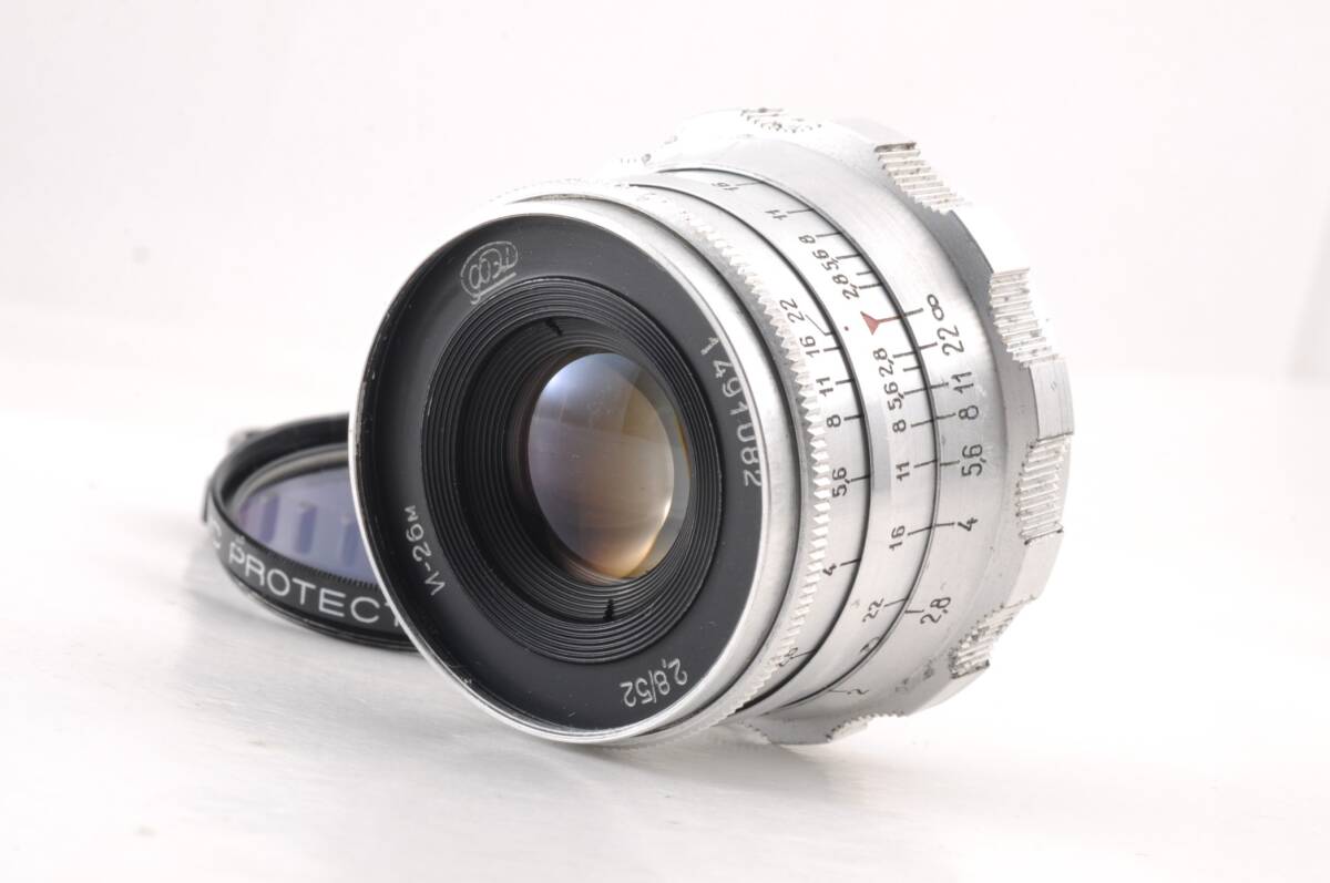 Industar-26M 52mm f2.8 Lマウント ロシア製 MF 一眼カメラレンズ 管K6566の画像1