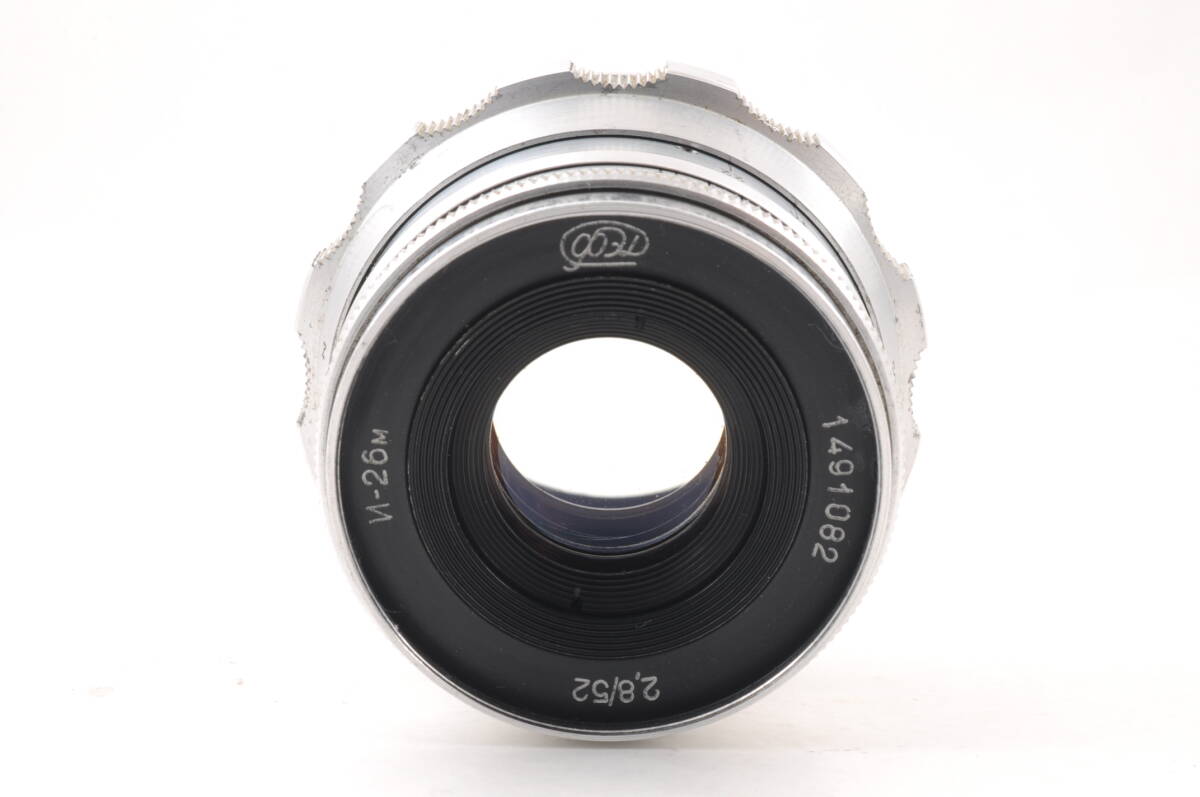 Industar-26M 52mm f2.8 Lマウント ロシア製 MF 一眼カメラレンズ 管K6566の画像6