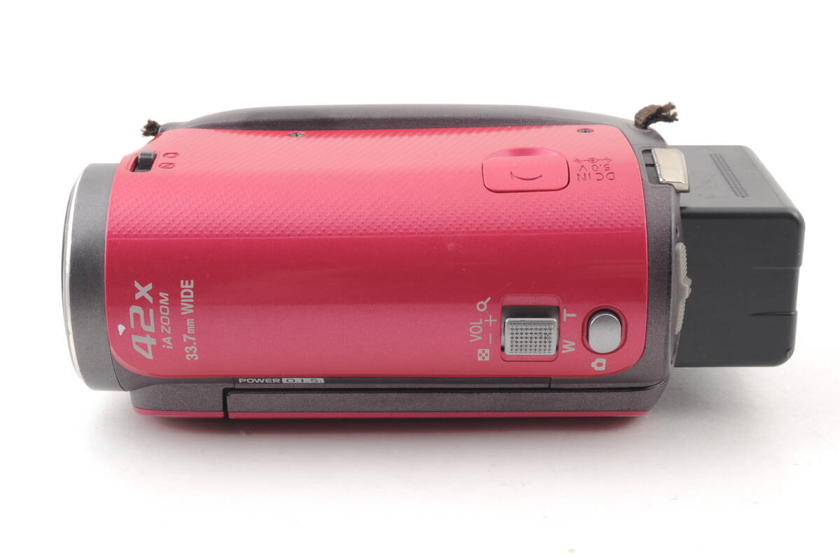 動作品 パナソニック Panasonic HDC-TM45 FULL HD ピンク デジタルビデオカメラ 管K6654の画像5