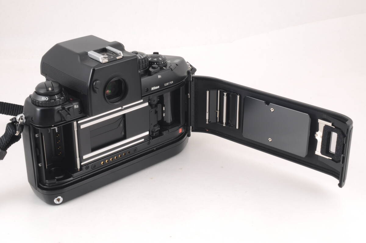 動作品 ニコン Nikon F4 ボディ AF 一眼レフ フィルムカメラ 取説付 管K6656_画像8