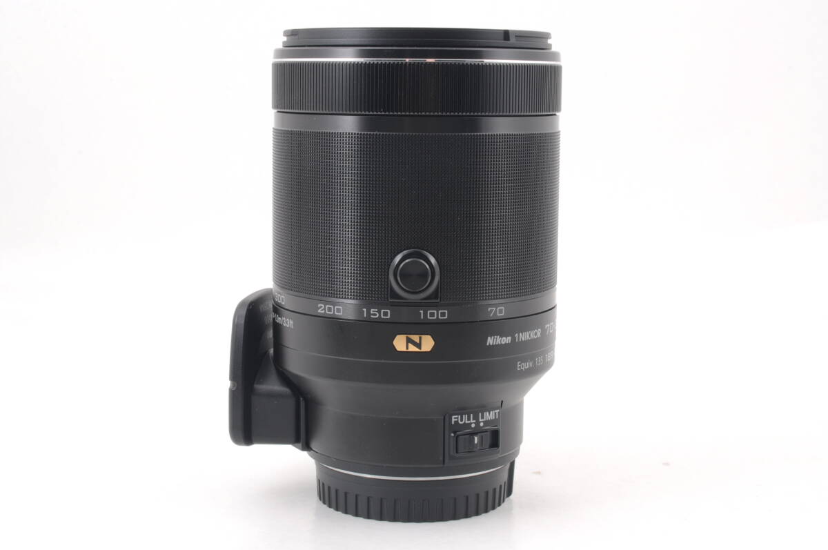 動作品 ニコン Nikon 1 NIKKOR 70-300mm f4.5-5.6 VR AF 一眼カメラレンズ フード付 管K6658の画像2