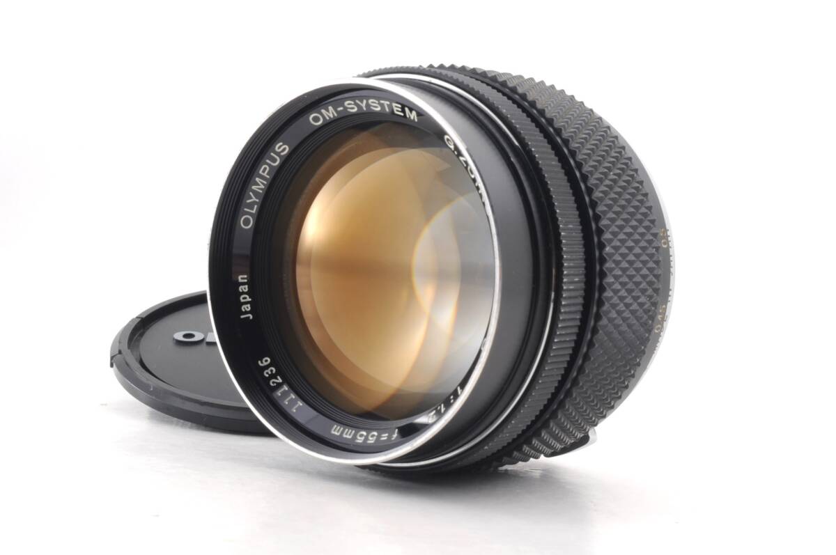 オリンパス OLYMPUS OM-SYSTEM G.ZUIKO AUTO-S 55mm f1.2 MF 一眼カメラレンズ 管K6659の画像1
