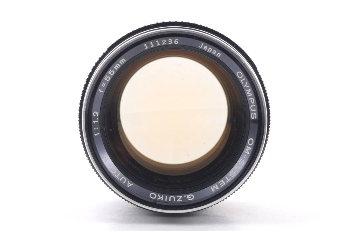 オリンパス OLYMPUS OM-SYSTEM G.ZUIKO AUTO-S 55mm f1.2 MF 一眼カメラレンズ 管K6659の画像6