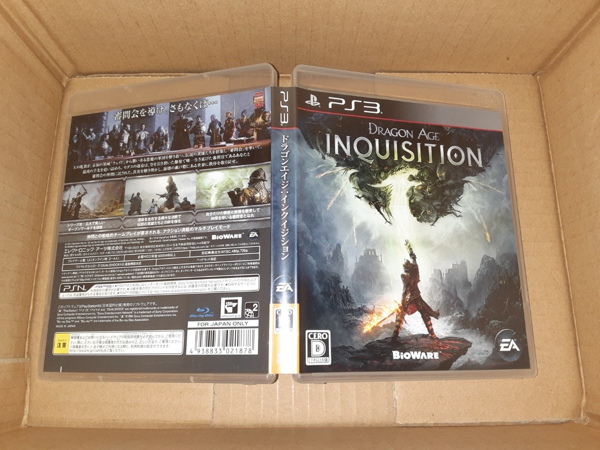 PS3 ソフト ドラゴンエイジ インクイジション DRAGON AGE INQUISITION の画像1