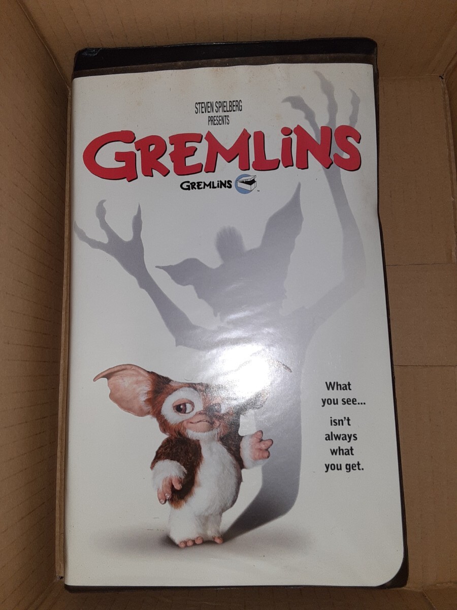 アメリカ版　 英語版 　VHS　グレムリン　GREMLiNS　ビデオテープ　洋画