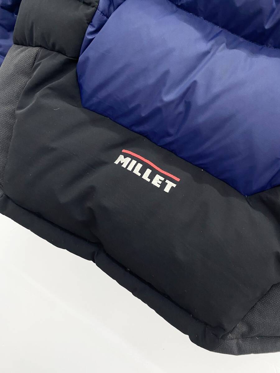 (T4045) MILLET WINDSTOPPER ダウンジャケット メンズ M サイズ 正規品_画像7