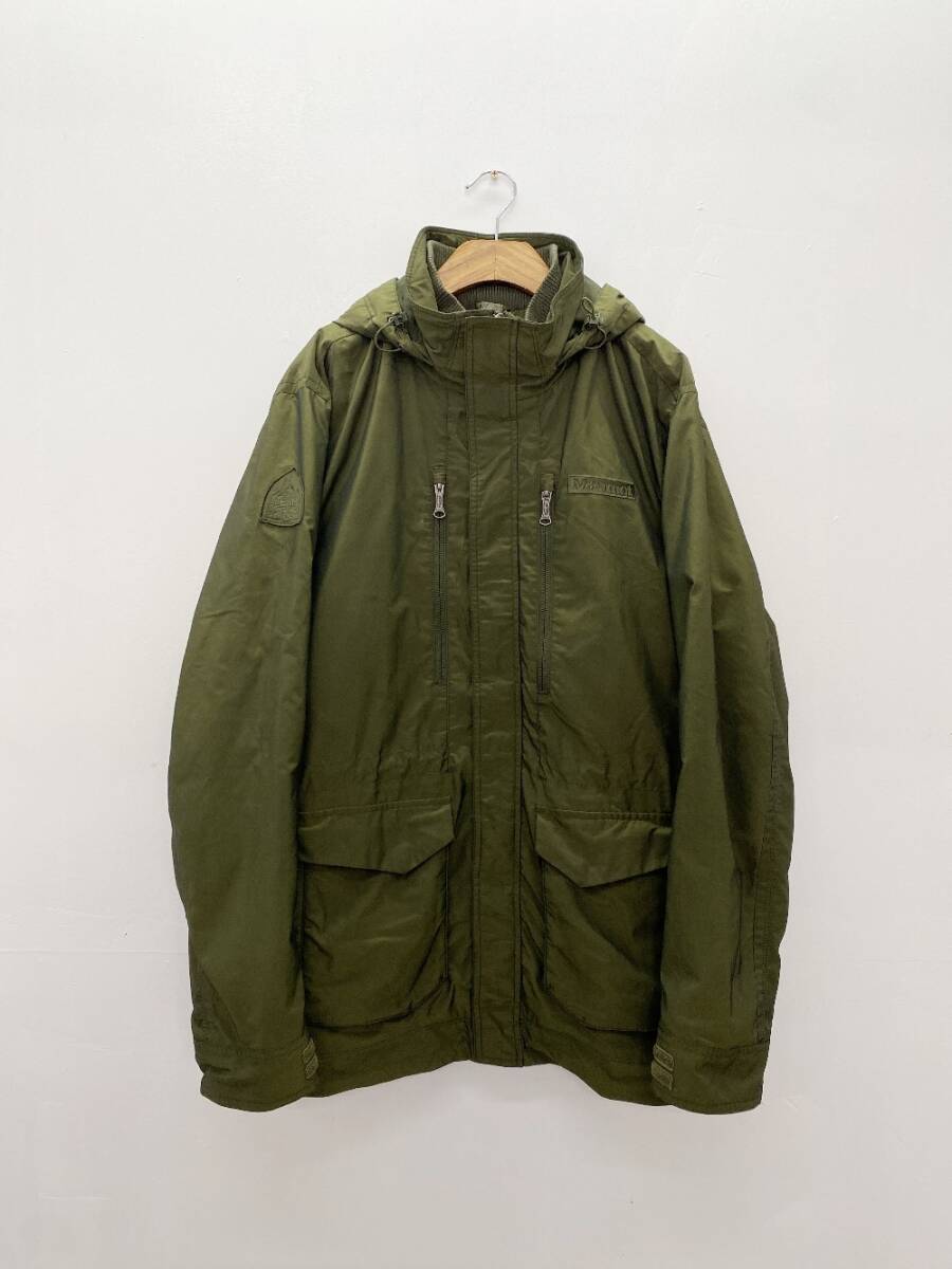 (T4187) MARMOT WINDBREAKER JACKET ウィンドブレーカー ジャケット メンズ XL サイズ 正規品_画像1