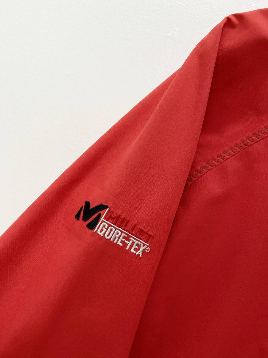 (T4189) MILLET GORE-TEX WINDBREAKER JACKET ウィンドブレーカー ジャケット メンズ M サイズ 正規品 の画像4