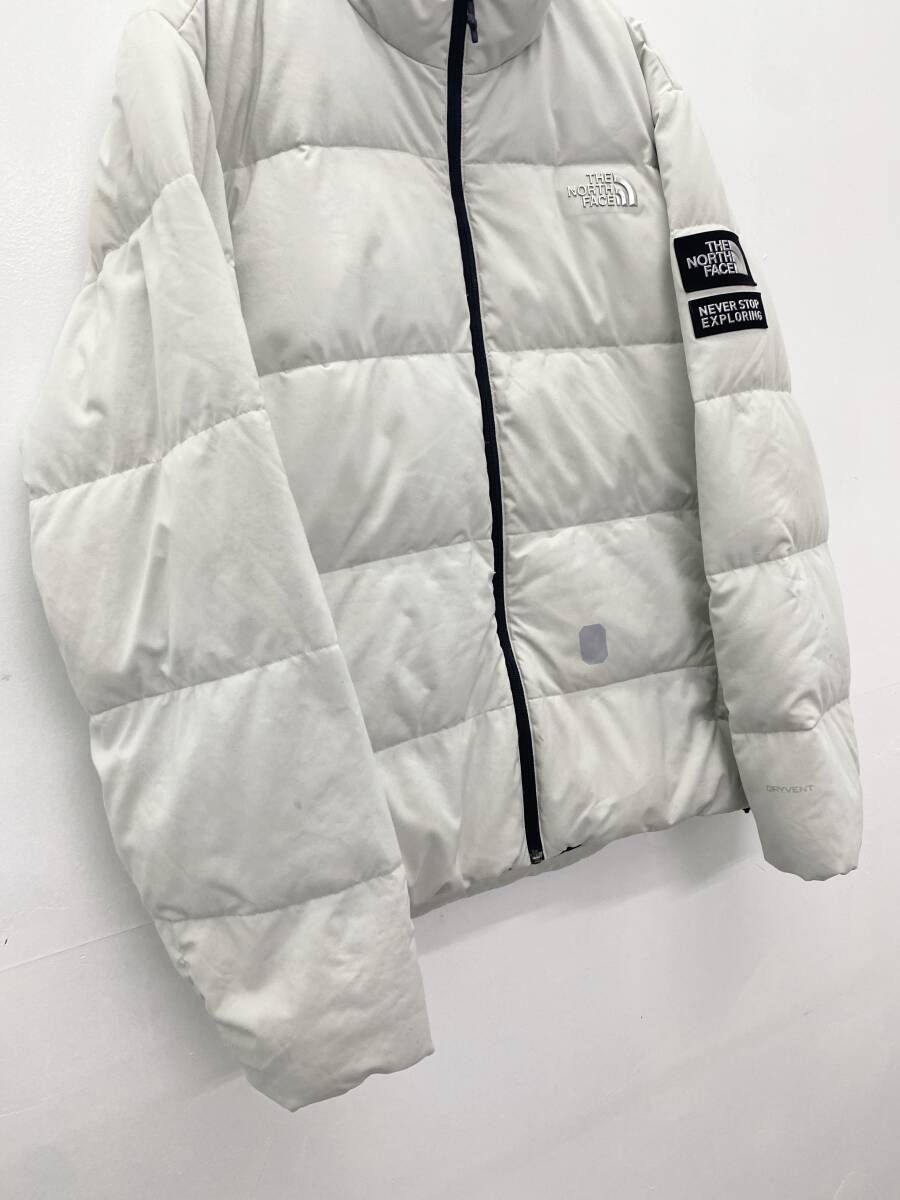 (T4111) THE NORTH FACE DRYVENT ノースフェイス ダウンジャケット メンズ XL サイズ 正規品 の画像2