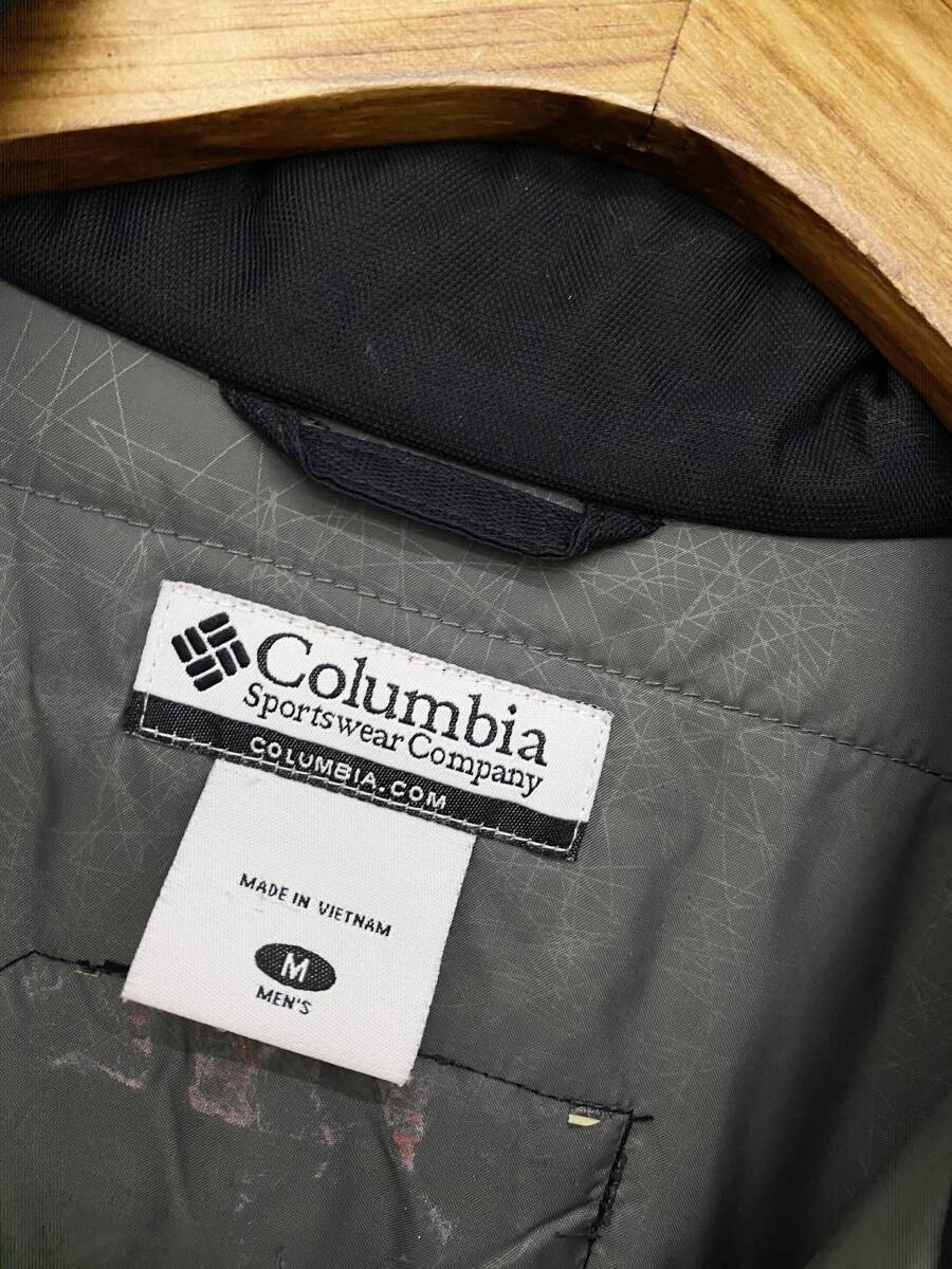 (T4125) COLOMBIA OMNI-TECH ダウンジャケット メンズ M サイズ 正規品_画像4