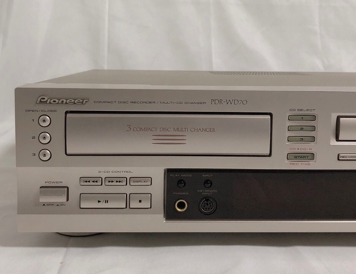 Pioneer パイオニア PDR-WD70 CDプレーヤー リモコン付き の画像5