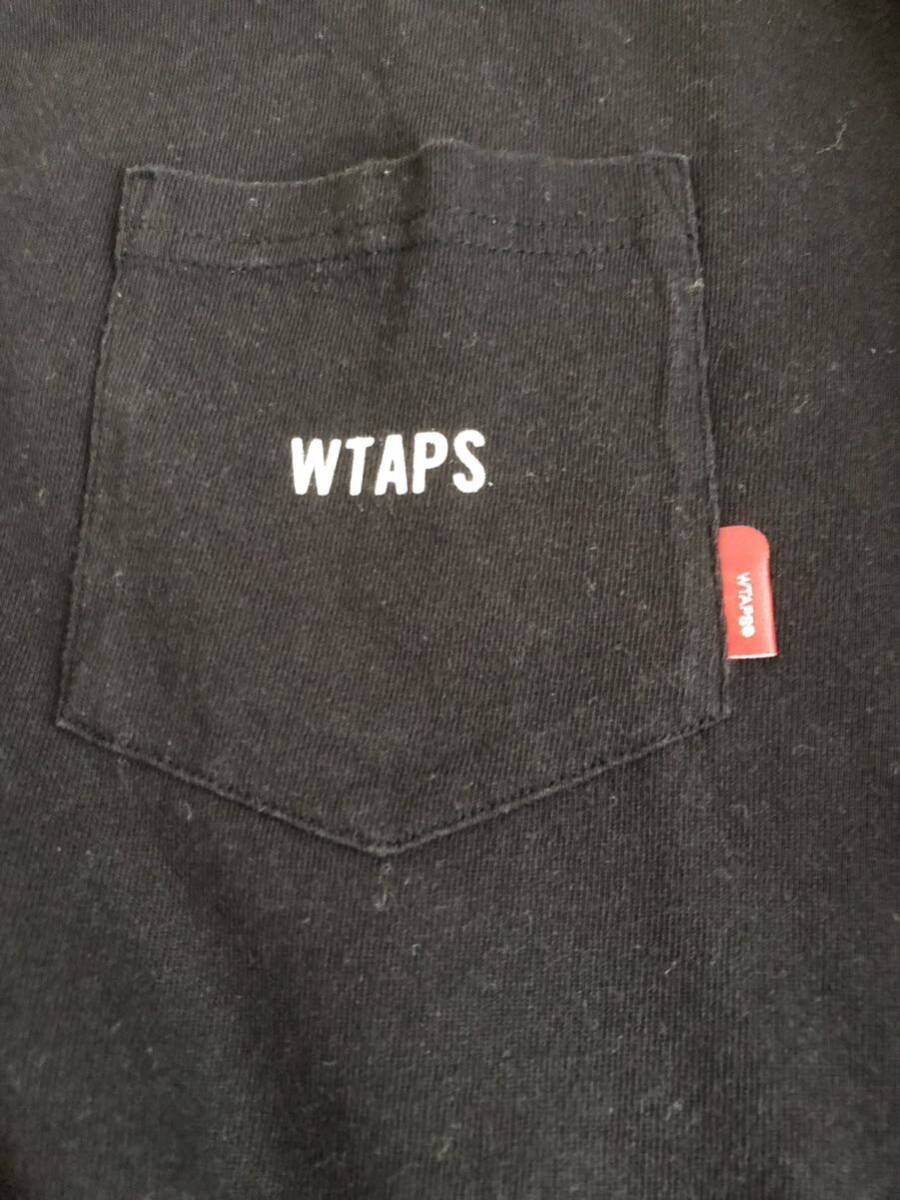 WTAPS DESIGN LS TEE COTTON SNEAK COLLECTION 2016 BLACK medium Tシャツ カットソー _画像3