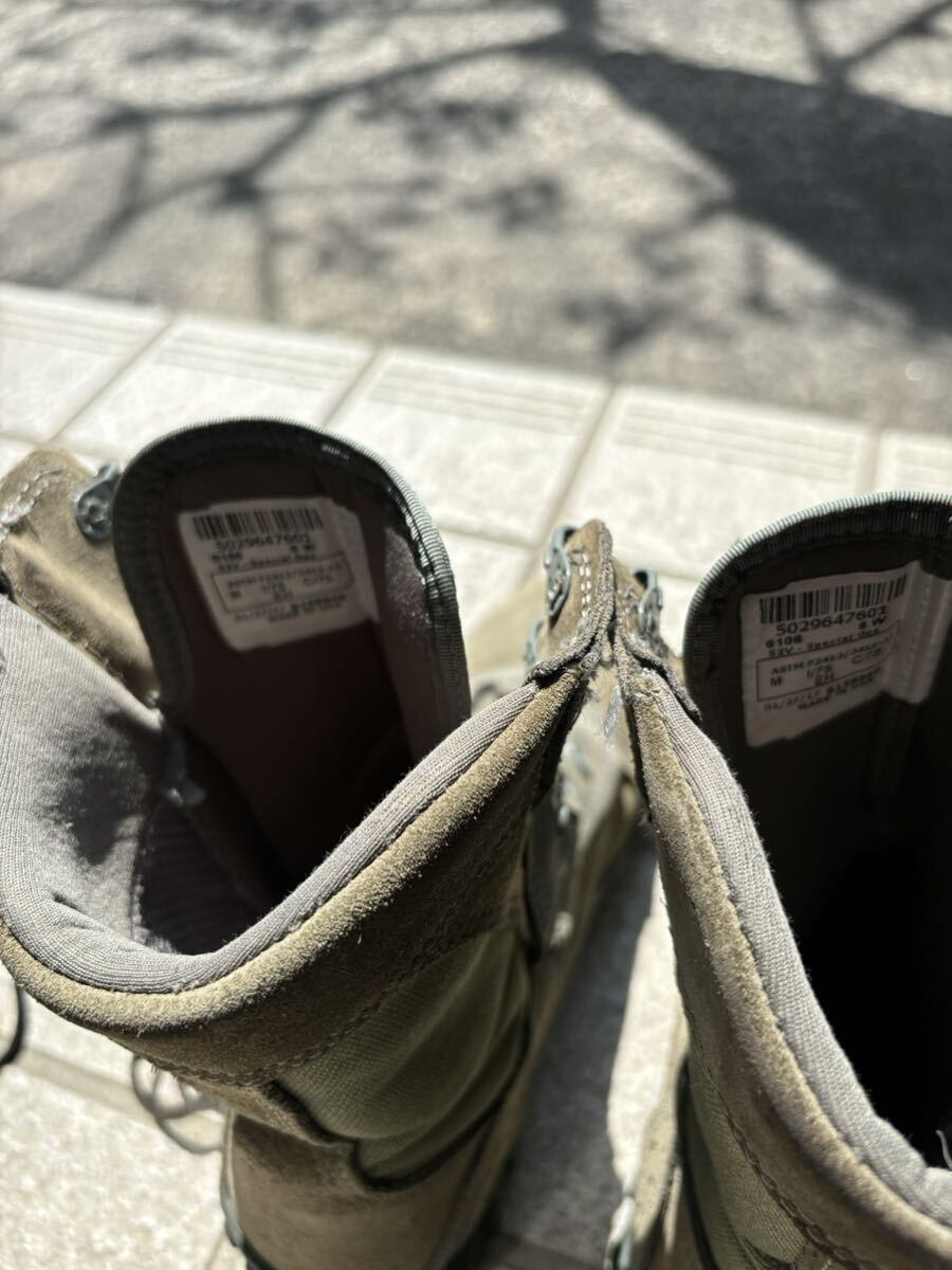 米軍放出品　実物　中古美品　コンバットブーツ　アメリカ　登山靴　6W_画像3