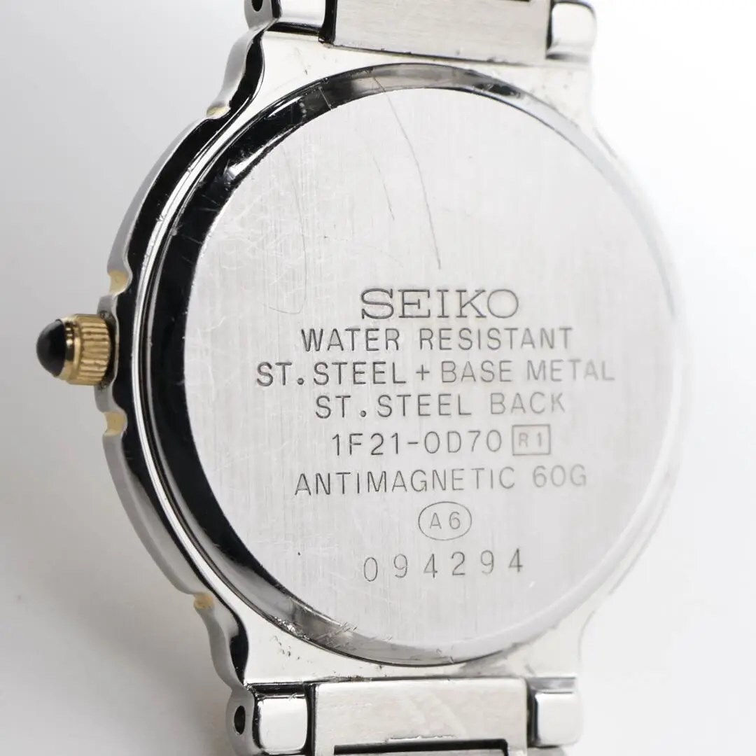 《美品》SEIKO Exceline 腕時計 ゴールド レディース ドレス s の画像8