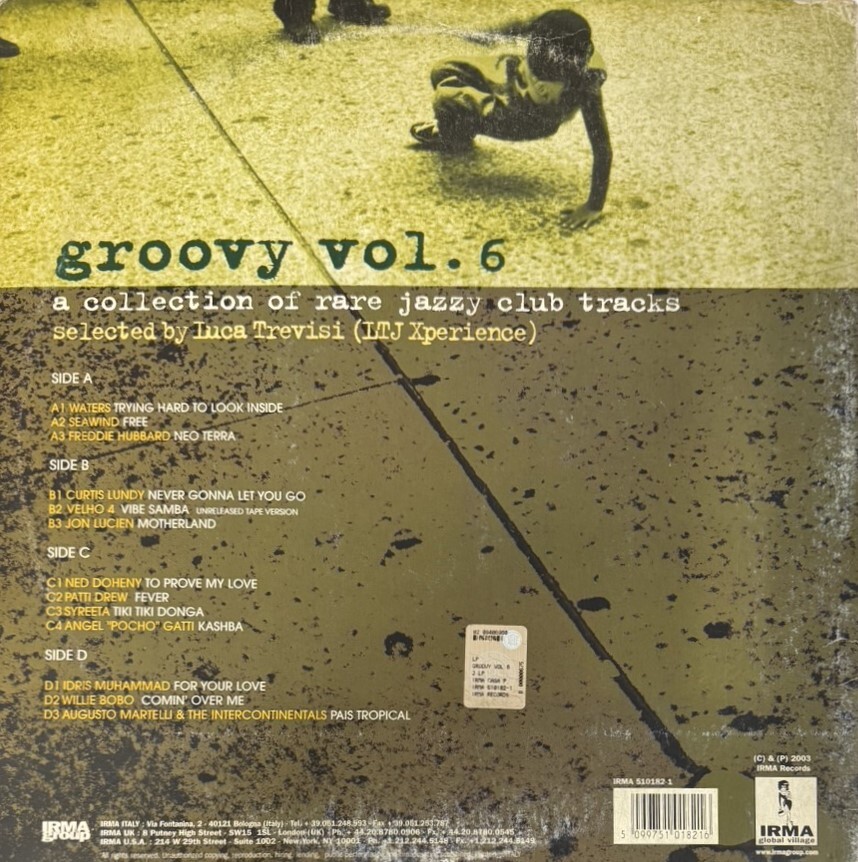 ♪試聴♪Various / Groovy Vol. 6 (A Collection Of Rare Jazzy Club Tracks)_画像2