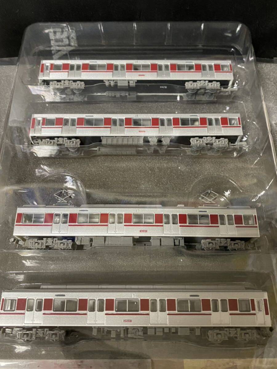 トミーテック 鉄道コレクション 近鉄3000系 4両セット 近畿日本鉄道の画像4
