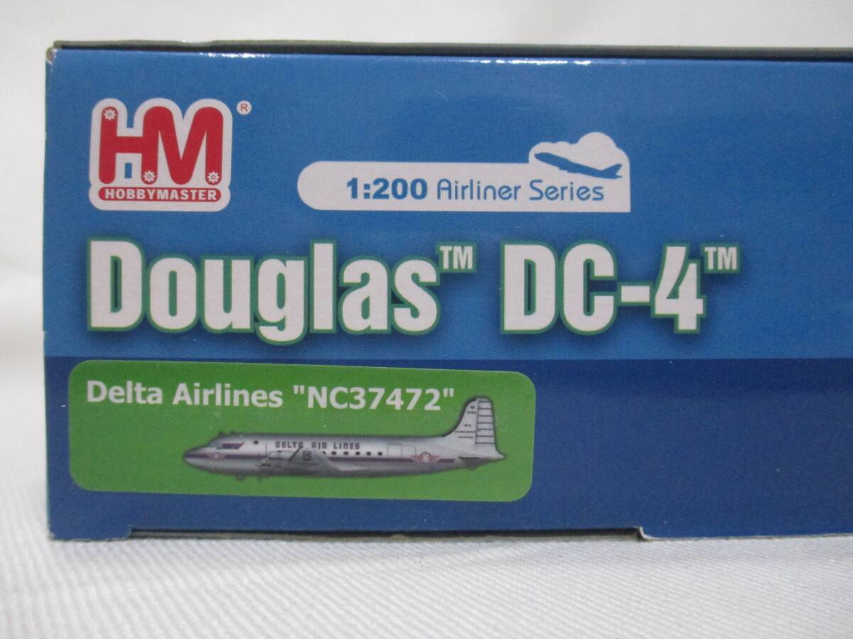 HOBBY MASTER 1/200 Douglas DC-4 Delta Airlines NC37472の画像2