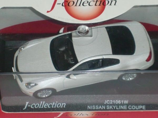 ○1/43 J-Collection NISSAN SKYLINE COUPE 白_画像2