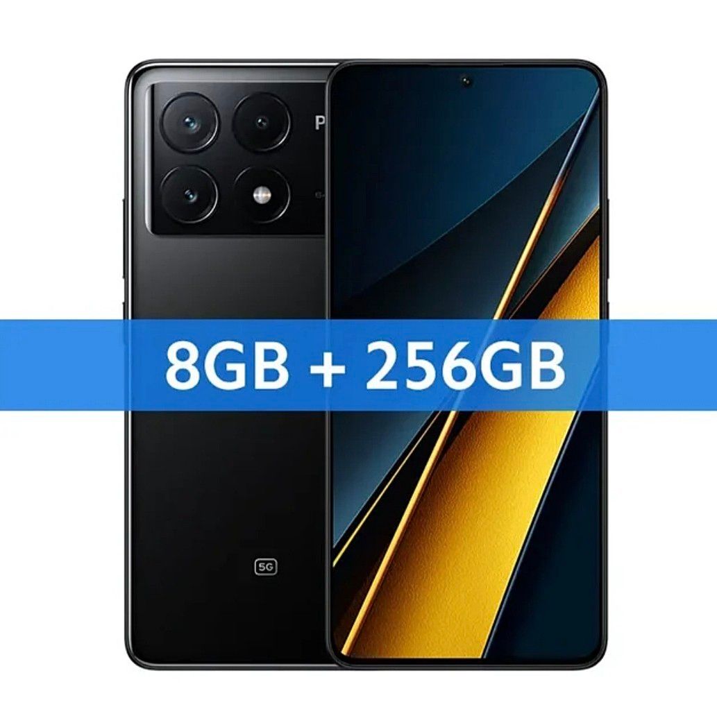 【未開封!!】Xiaomi POCO X6 Pro 5G Black 8GB/256GB AnTuTu 1,460,000!!