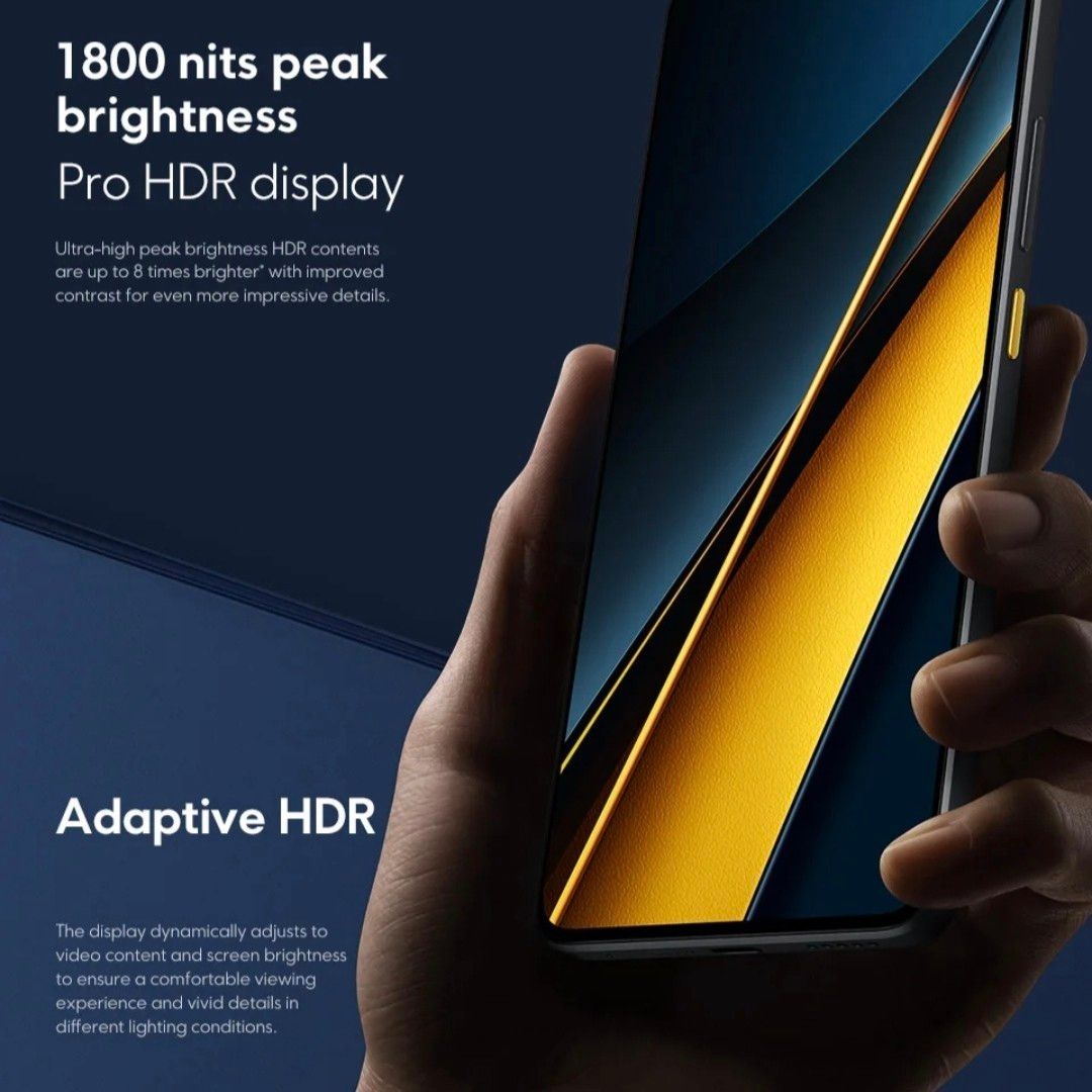 【未開封!!】Xiaomi POCO X6 Pro 5G Grey 12GB/512GB AnTuTu 1,460,000!!