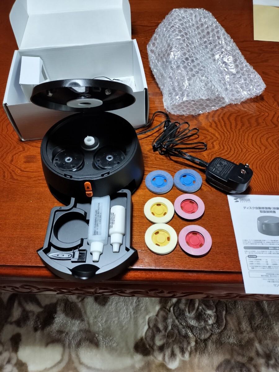 サンワサプライ ディスク自動修復機（研磨タイプ） CD-RE3AT_画像4