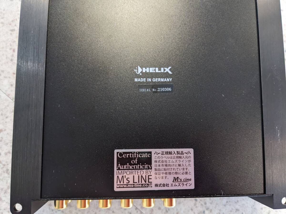 【美品】ヘリックス・ＨＥＬＩＸ★ＤＳＰ-ＵＬＴＲＡ　12chデジタルシグナルプッロセッサー　ディレクター付き　国内正規品_画像4