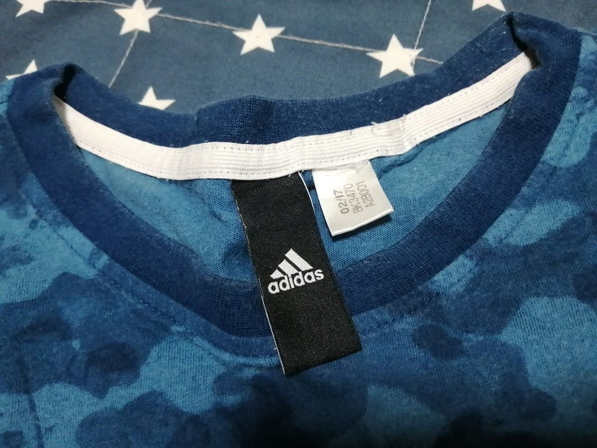 半袖 Tシャツ adidas アディダス カモフラージュ 