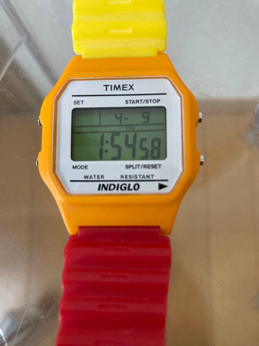 TIMEX 80  COLORBLOCK RAINBOW デジタル 腕時計 おしゃれ