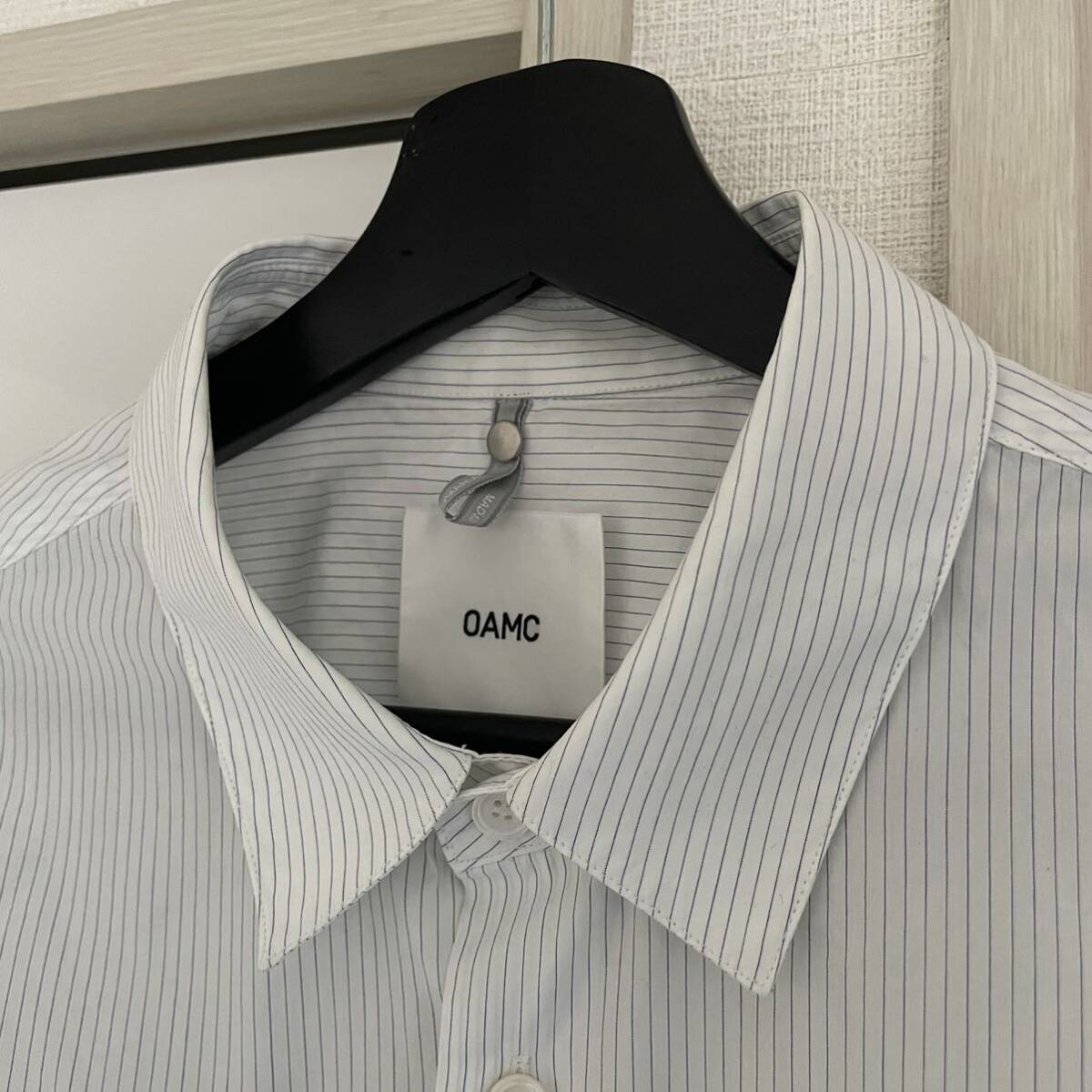 OAMC Mark shirt ストライプシャツ