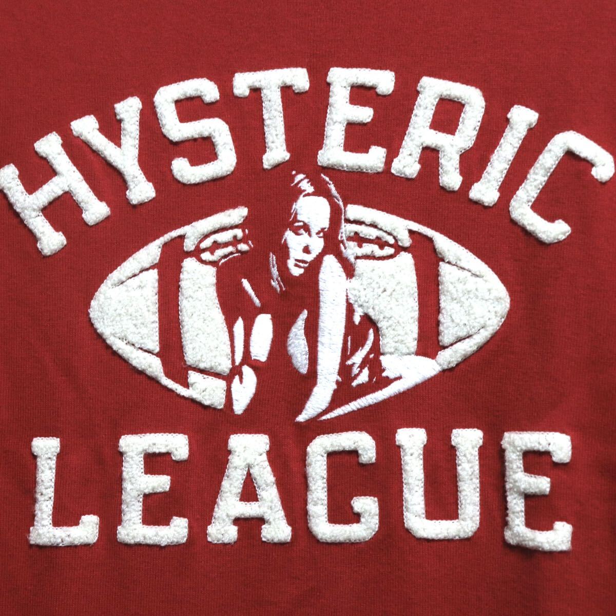  Trend [HYSTERIC GLAMOUR Hysteric Glamour ] flocky girl print / Logo long sleeve cut and sewn T-shirt 