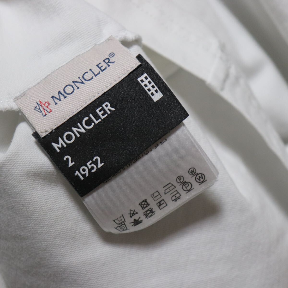 希少【moncler モンクレール】MAGLIA T-SHIRT M/LUNGA ロゴ 長袖 カットソー Tシャツ/genius シャツの画像8