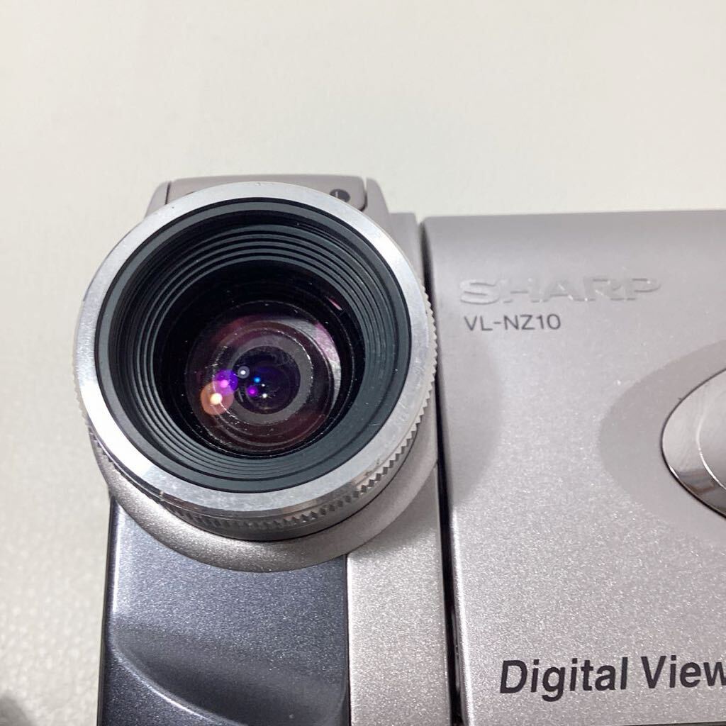 SHARP シャープ　液晶デジタルビデオカメラ　VL-NZ10 ジャンク品_画像4