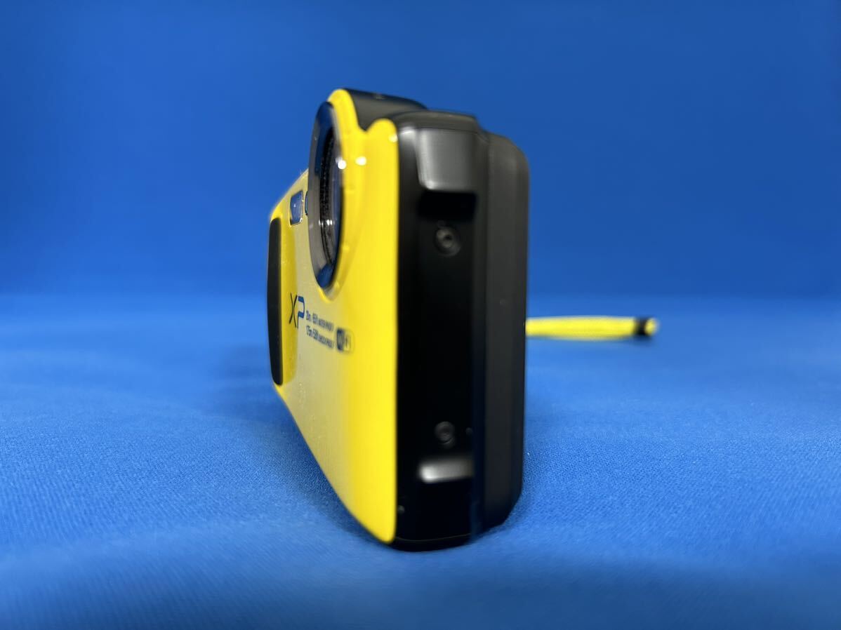 ★美品★富士フイルム FinePix XP120 デジタルカメラ 本体/バッテリー 黄色_画像3