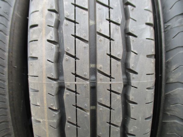 ★☆155/80R14 88/86N LT ダンロップ SP175L 2019年製 4本 新車外し 送料込 T39310401☆★インボイス領収書発行可能の画像2