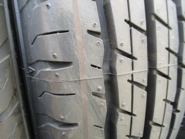 ★☆155/80R14 88/86N LT ダンロップ SP175L 2019年製 4本 新車外し 送料込 T39310401☆★インボイス領収書発行可能の画像8