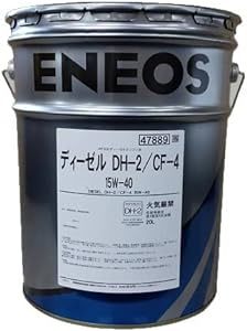 【送税込6880円】ENEOS エネオス ディーゼル DH-2/CF-4 15W-40 20L ※法人・個人事業主様宛限定※_画像1