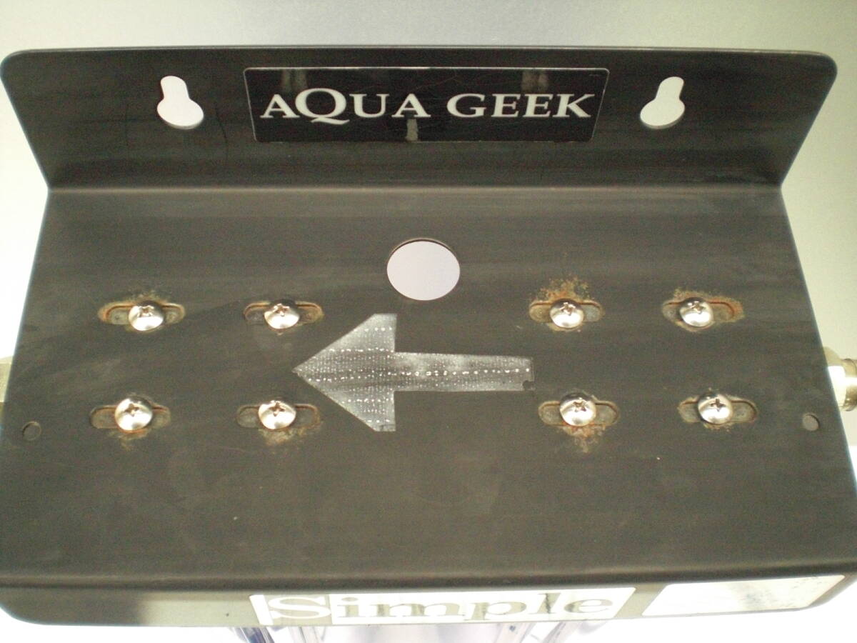 ハートトレード アクアギーク 浄水器 シンプル AQUA GEEK Simple 中古の画像7