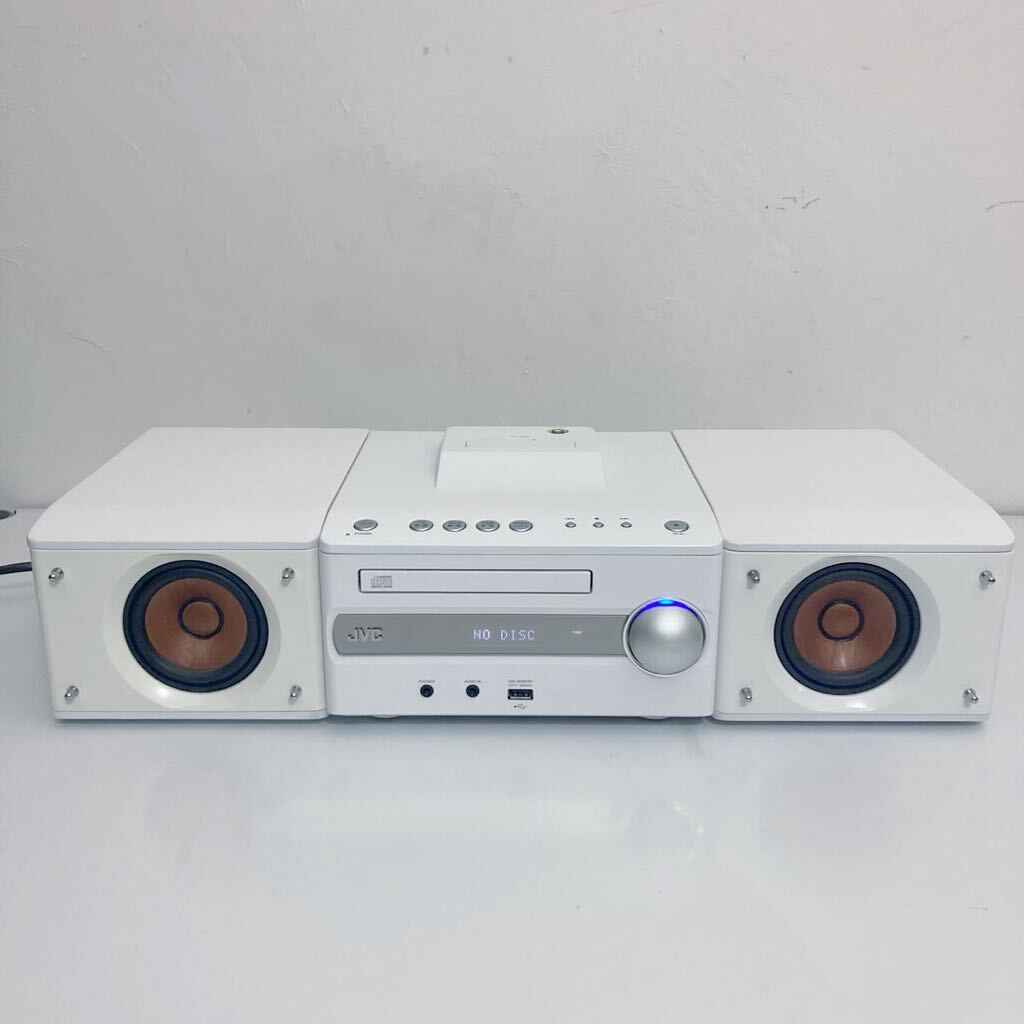 Victor ビクター CA-EXS1-W ウッドコーン CDレシーバー iPod 動作良好