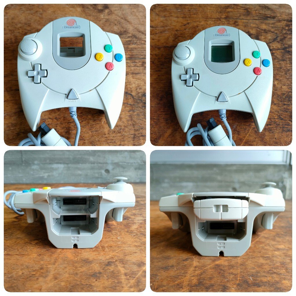 SEGA Dreamcast HKT-3000 本体・コントローラー・AVケーブル ゲーム機 セガ ドリームキャスト通電のみOK ジャンク 現状品 digjunkmarketの画像6