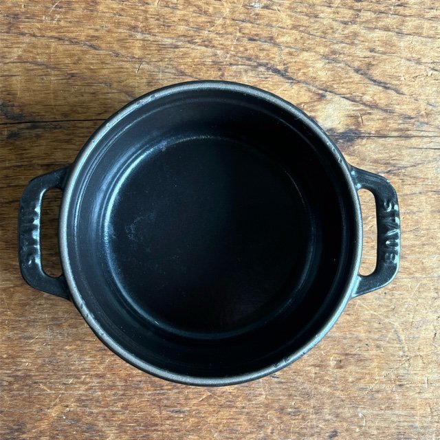 STAUB/ストウブ 鍋 ピコ ココット ラウンド 12cm 4 3/4 ブラック フランス 直接引取り歓迎(横浜市) digjunkmarketの画像6