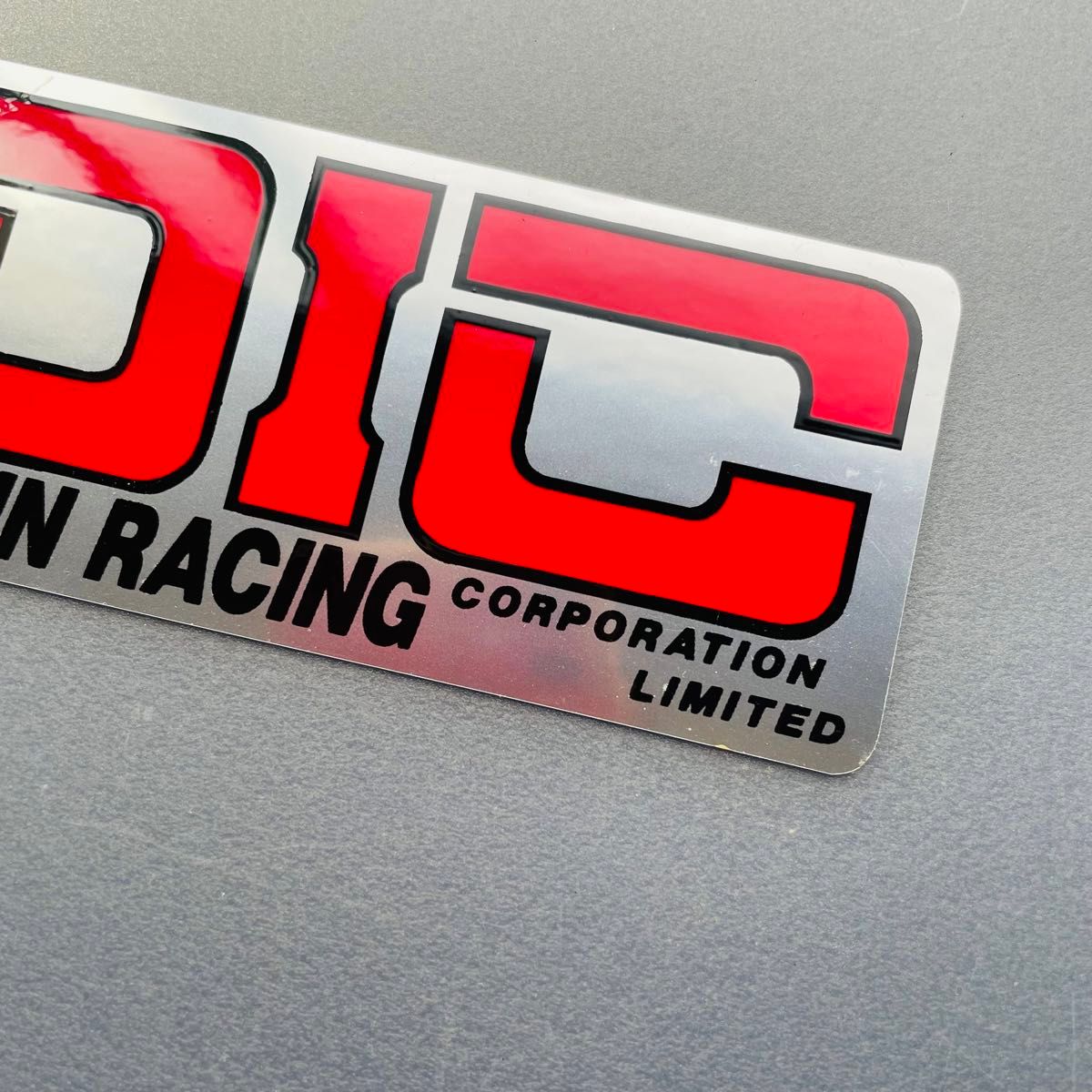 DAISHIN RACING 大真工業　DIC ステッカー2枚未使用 当時物1980年代　レーシング　デッドストック 　ビンテージ